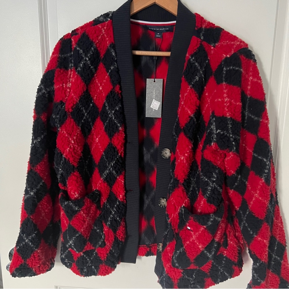 TOMMY HILFIGER Women's Plaid Jacket